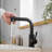 Sink Faucet, Black Kitchen Faucets With Pull Out Sprayer, Bathroom Sink Faucets Mini Bar Prep Faucet-125507928