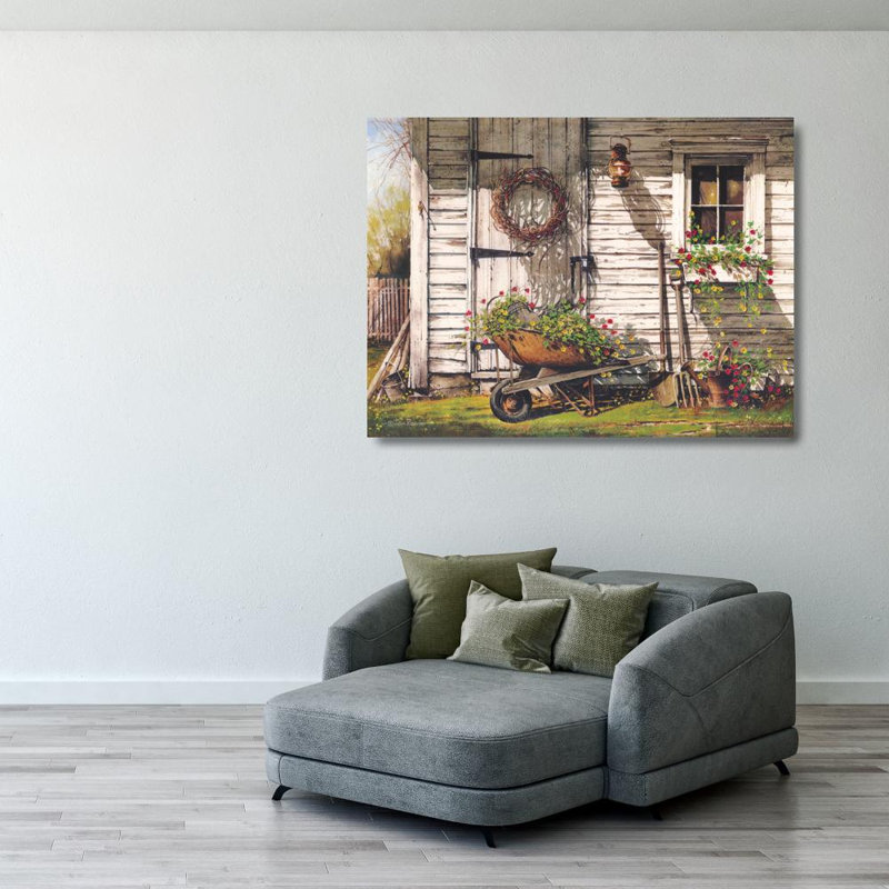 Spring Cleaning, 28" H x 37" W