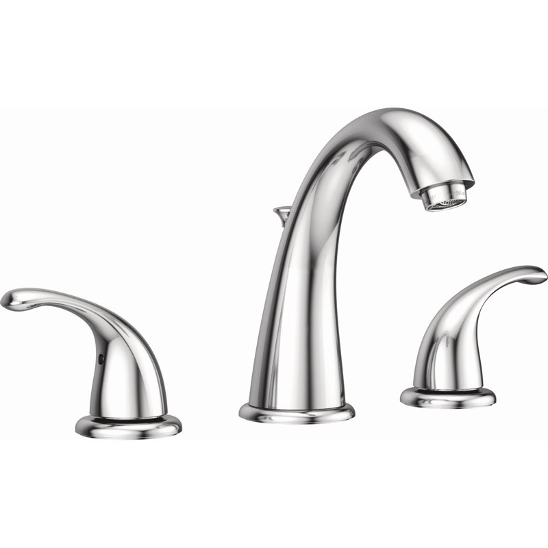 Robinet de salle de bain espacé 1,2 GPM avec ensemble de bonde escamotable Alvord