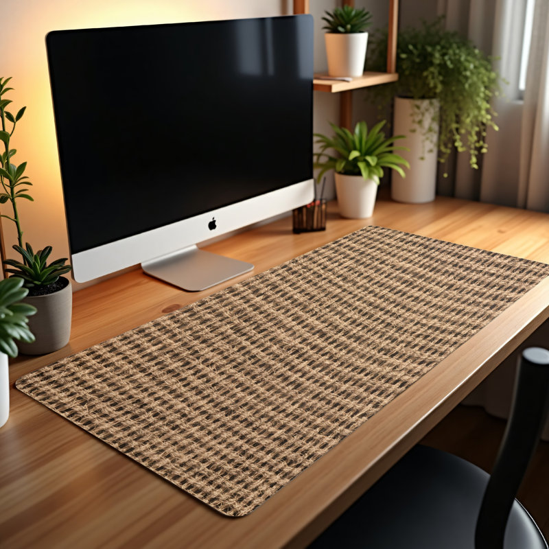 Polyester Desk Pad, 31.5x15.5