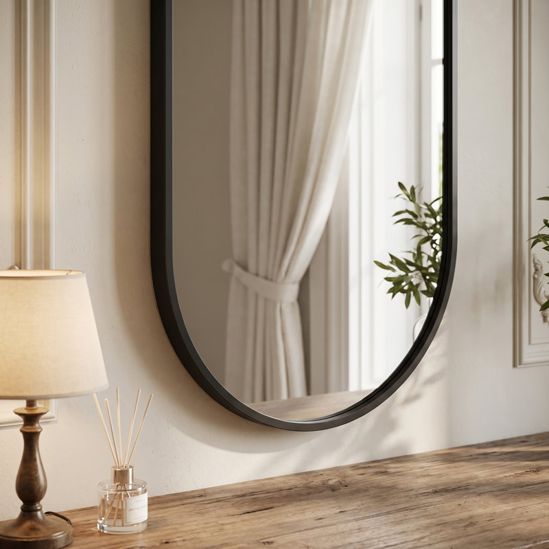 Glass Rectangle Wall Full Length Mirror