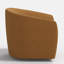 Chaise pivotante Lana en ambre Zuma-592891794