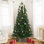 Arbre de Noël artificiel pin pré-éclairé Real Touch Elite Calgary - DEL bicolore
