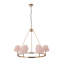 Chester 6 - Light Waggon Wheel Chandelier-109724240