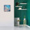  «Messenger Of Peace» par Verena Wild, art mural sur toile, 18 po x 18 po