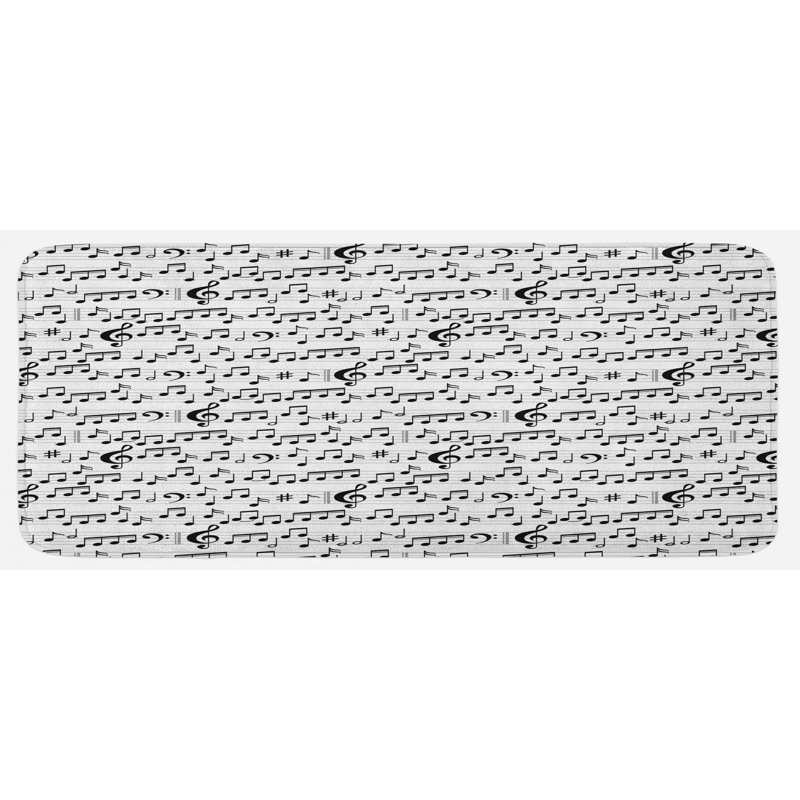 Tapis de cuisine music