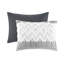 Ensembles de literie très grand / très grand en coton Farmhouse avec capitonnage en chenille, confort haut de gamme