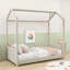 Upholstered House Bed With Roof Design-1685642442-1685642436