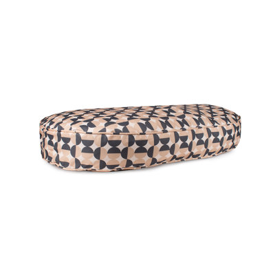 Oval Lounger Pet Bed with Removable Cover