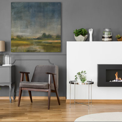  'Distant Shores' by Danhui Nai Acrylic Glass Wall Art, 36" x 36"