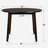Brown Round Solidwood Dining Table