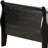 Comfortable And Accessible Sleigh Bed For Bedroom With Headboard And Footboard, Ideal For A Relaxing Sleep Environment.-1000588258-1000973718