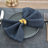 Gold Napkin Rings Set of 4 Stylized Overlapping Leaf Design for Elegant Dining Table Decor