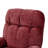 Tarpon Upholstered Heated Massage Chair-1391879328