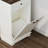 Tilt Out Trash Cabinet with Drawer, Wooden Hidden Garbage Bin Holder, Freestanding Kitchen Trash Can Storage Cabinet, Waste Bin Hideaway Station for Kitchen Dining Room-135348603