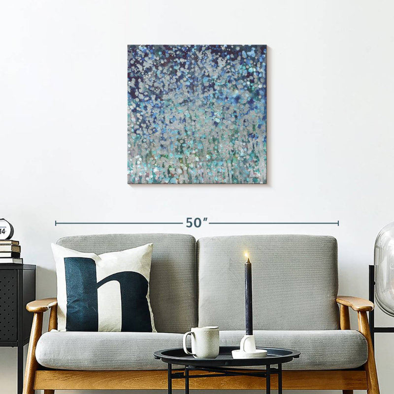 Pluie étoilée, 24" H x 24" W