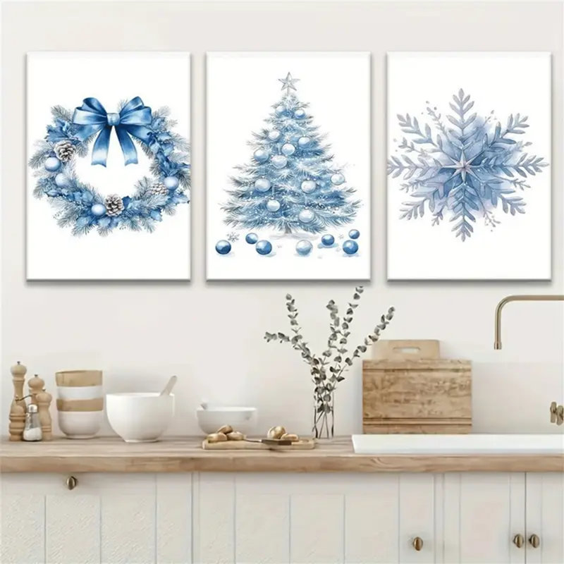 3 Piece Wrapped Canvas Painting