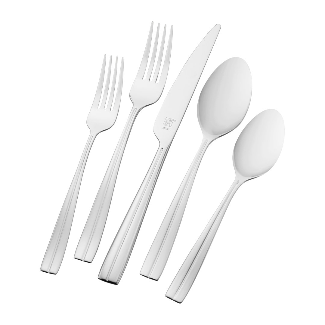 ZWILLING Constance 42-Piece 18/10 Stainless Steel Flatware Set ZWILLING J.A. Henckels