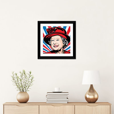 «HRH Queen Elizabeth II», impression sur toile