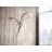 Moen Verso Eight-Function 7" Diameter Spray Head Standard With Hand Shower-70463658