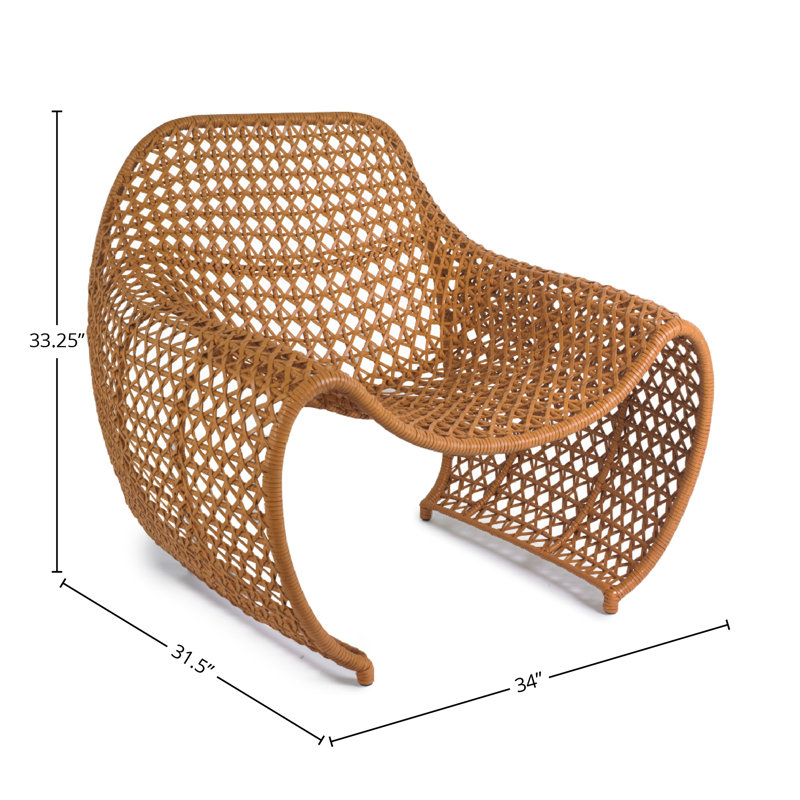 Fauteuil d'appoint rembourré Bella