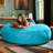 Jaxx 6 Foot Cocoon - 2-in-1 Convertible Bean Bag Bed & Large Bean Bag Chair for Adults -1267123440