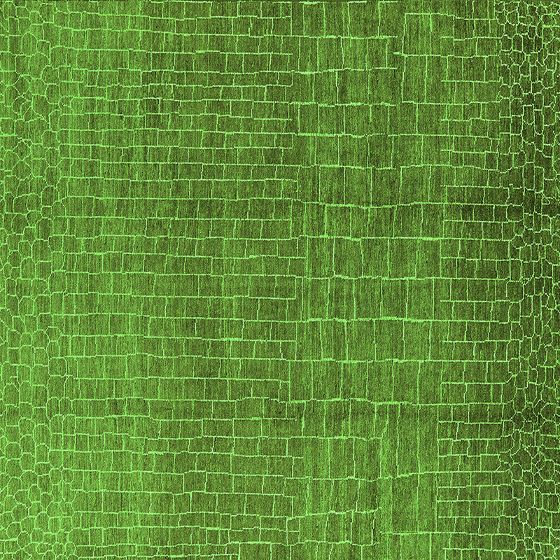 Tapis verts Mid-Century 1244, Carré 4 pi
