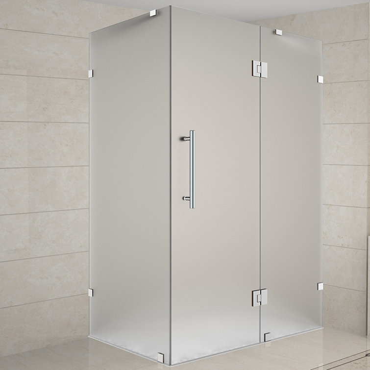 Avalux 39" x 72" Rectangle Hinged Shower Enclosure