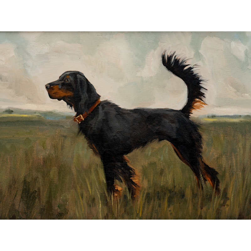 Tamarie Hunting Setters II by Marian Parsons - Wrapped Canvas Print, 61 cm H x 91 cm W