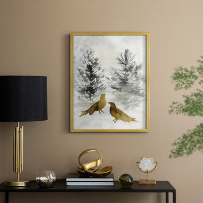 Reproduction encadrée - bois massif