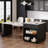 82.7" Kitchen Island With Extendable Dining Table with Drawers And Doors Cabinet For Kitchen-315320885