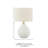 Alleman Ceramic Table Lamp