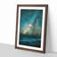 Stars Above Hawaii Painting - Framed Print-56922652-56922655