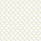 Miniatures 2 Geometric Floral Trellis Design 33' L x 21" W Wallpaper Roll