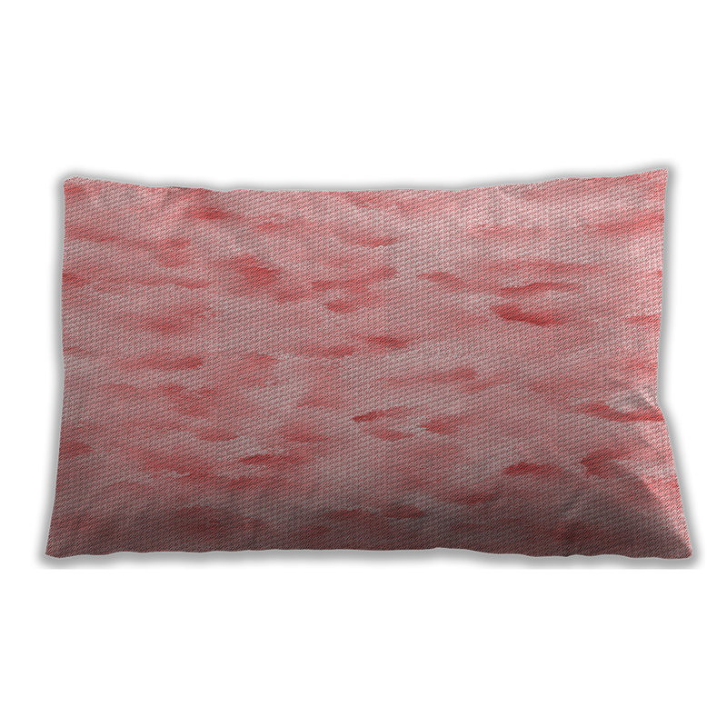 Throw Pillow, Microsuede, Gray