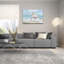 «Gallop On The Beach» par Danhui Nai, art mural en verre acrylique-39598307