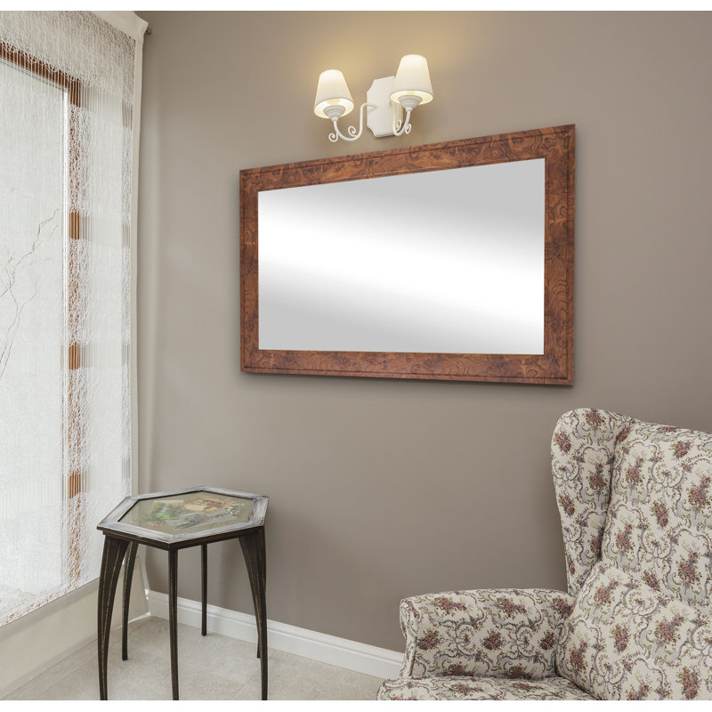 Miroir biseauté Kamsiyo, 38,5 po x 32,5 po