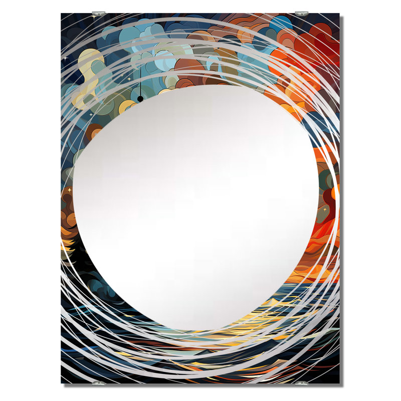 Adhamh - Miroir mural phares, 40 po x 30 po