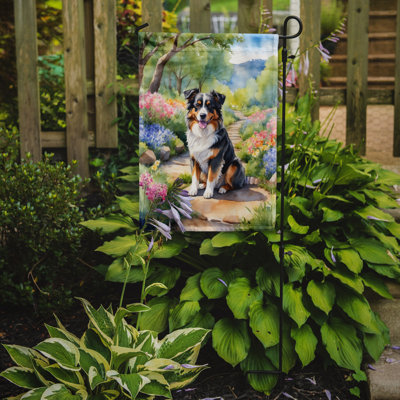 Drapeau de jardin en polyester à double face H 15,5 po x l 11,25 po Kristiarn