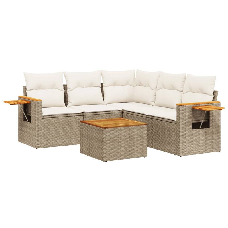 Vidaxl Garden Sofa Set Beige