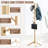 Lathaniel Freestanding 8 - Hook Coat Rack-351048963