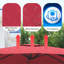 Parasol de patio carré en porte-à-faux 11 pi (sans base de parasol)-125659844