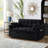 Convertible Sofa Bed with Arm Storage Pockets-401548489