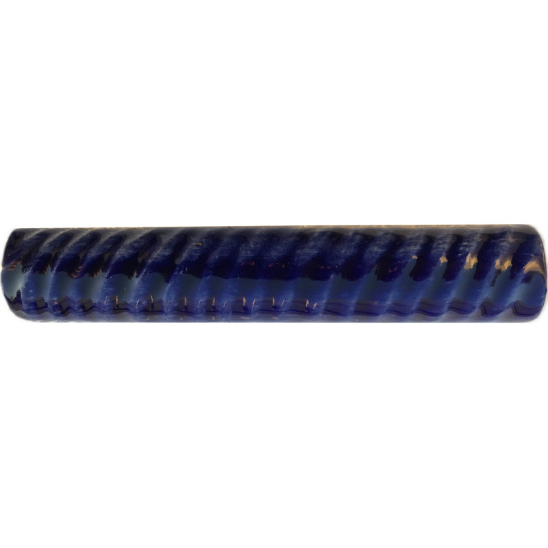 1" 5pcs TalaMex Mexican Talavera Clay Rope, 1" W x 6" L, Cobalt Blue