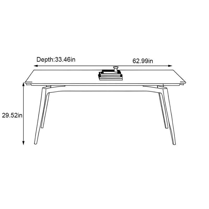 Maez, 29.52"H x 62.99"L x 33.46"W