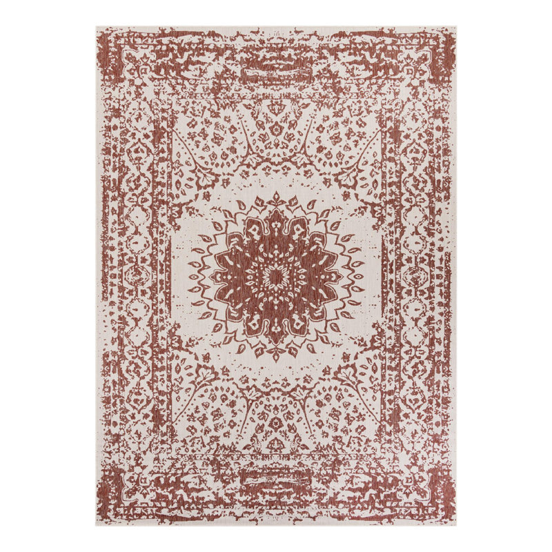 Ornate Lamotte Indoor/Outdoor Area Rug, Rectangle 10' x 14'1"