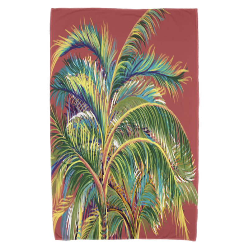 Beach Towel, Coral