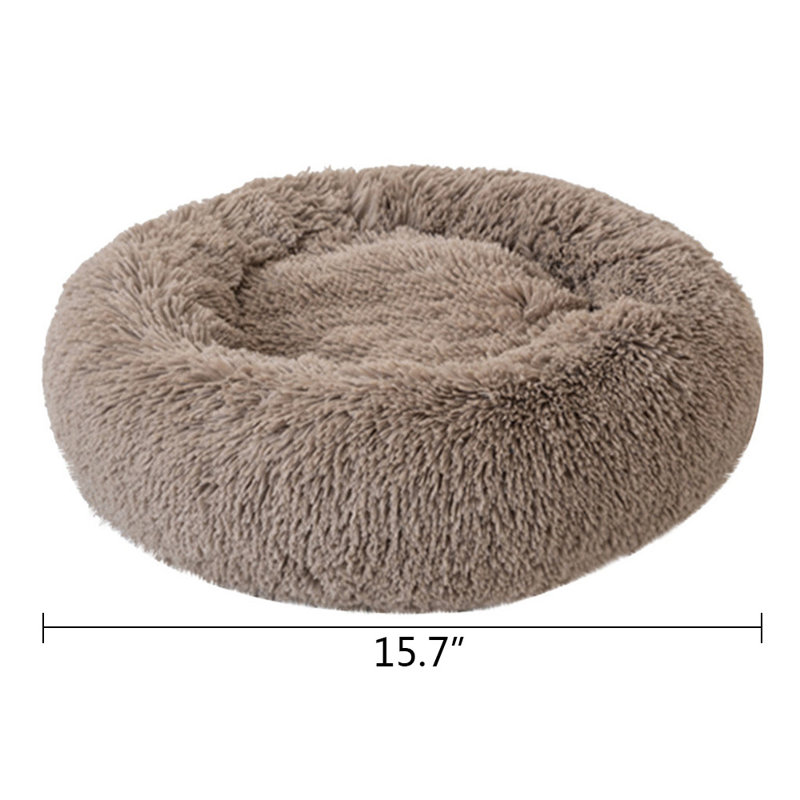 Tapis pour animal de compagnie Cecilla, Café, Très petit (l 16 po x P 16 po x H 4 po)