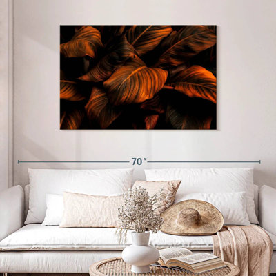 Feuilles Harnek aux tons bronze