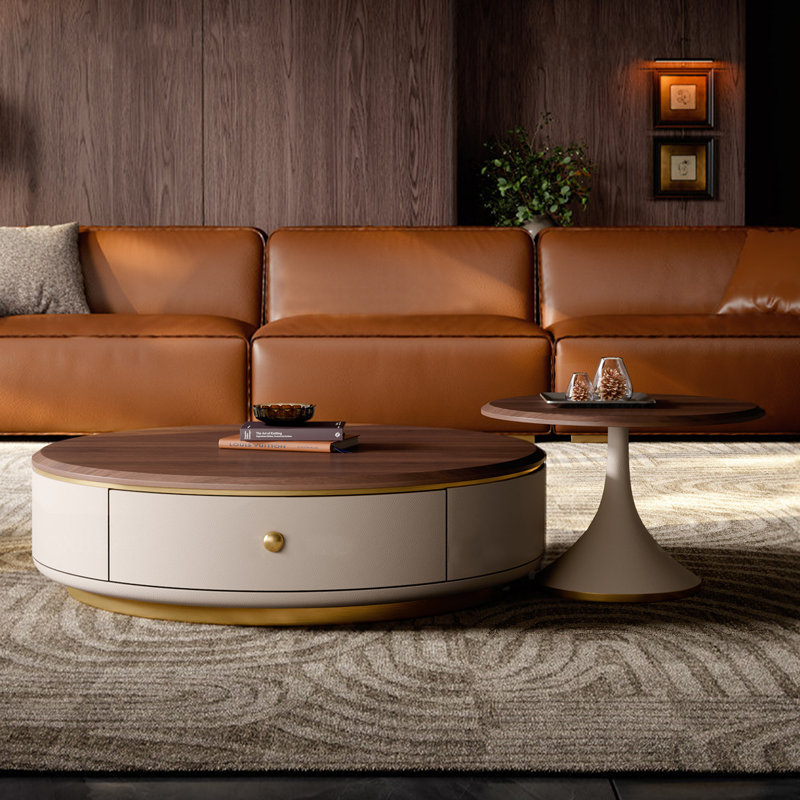 Table basse Luxury, H 15,7 po x L 31,5 po x l 31,5 po